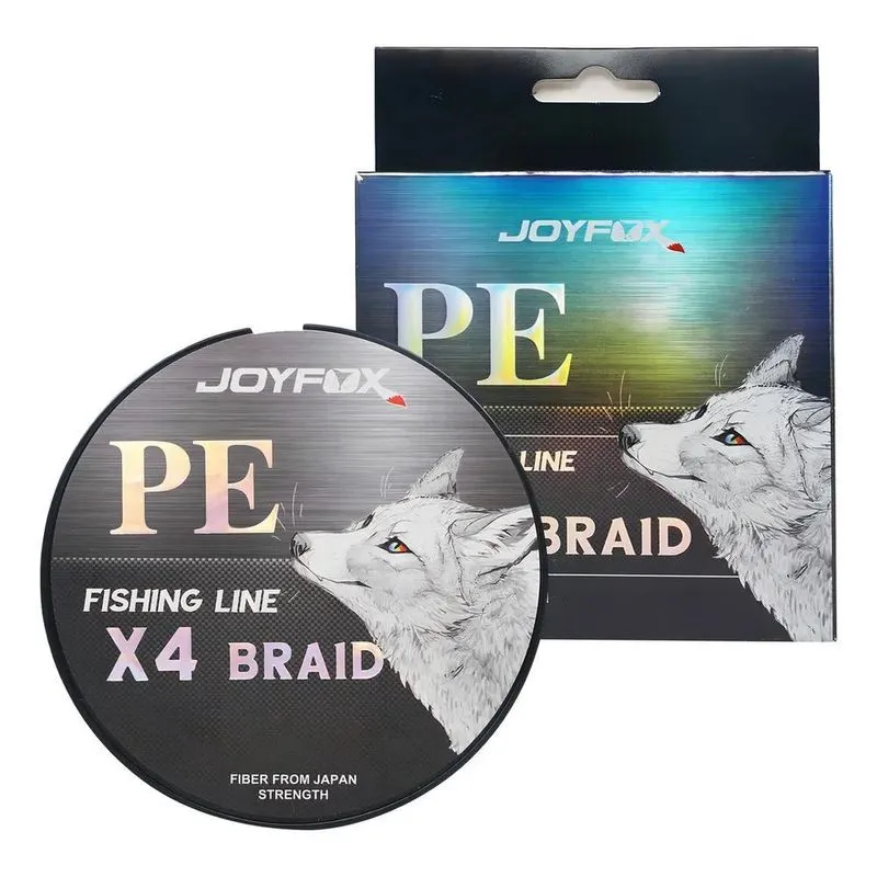 10x Linha Pesca Joyfox Multifilamento Verde 300m 4x 0.305mm