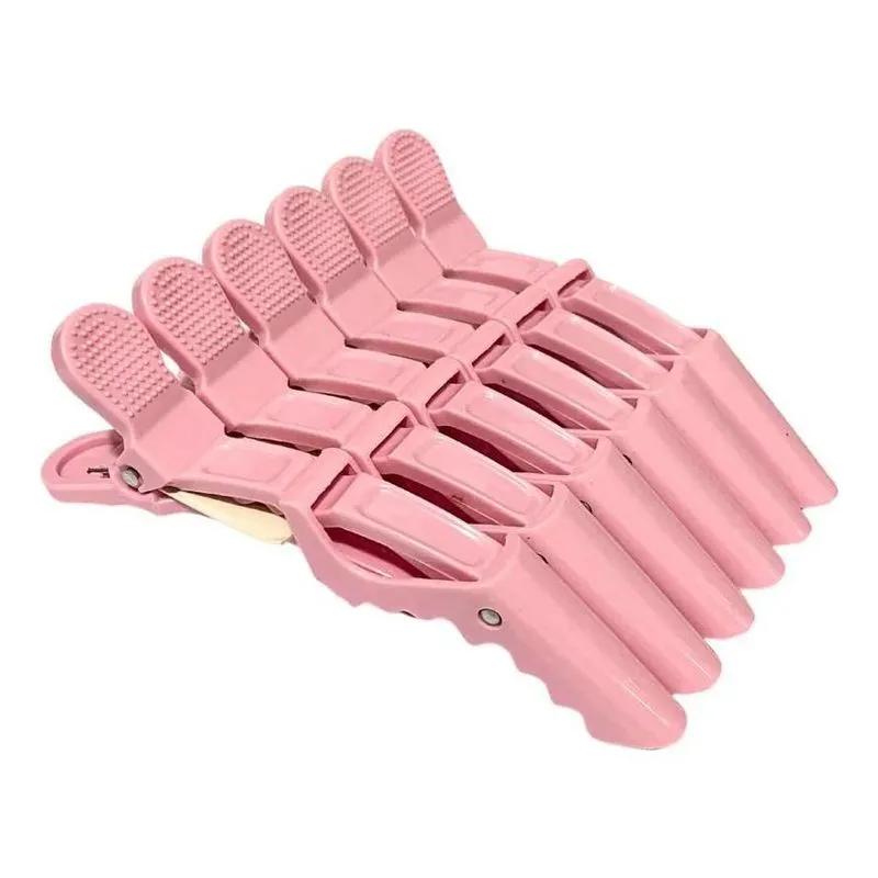 10x 6 Uni Crocodilo Jacaré Presilha Bico Pato Clips Profiss
