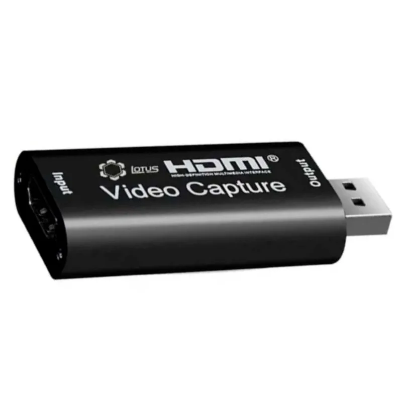 Placa Captura Video 4k Full Hd 1080p 60fps Hdmi p/ Usb