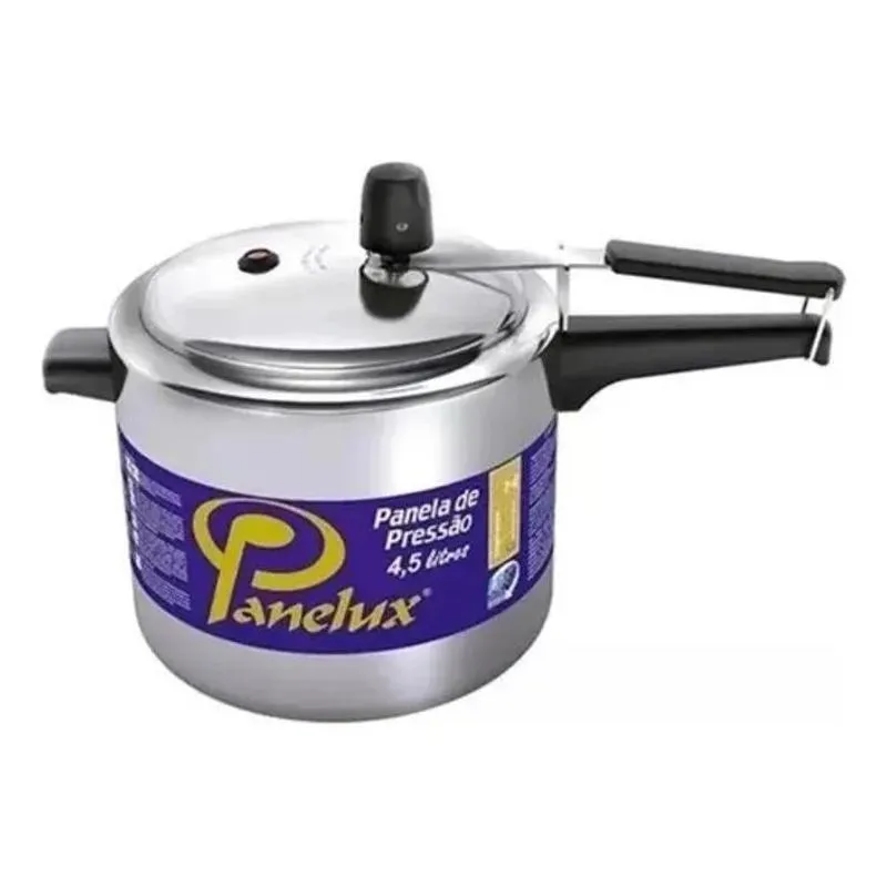 10x Panela De Pressão 4,5 Litros Panelux Classic Polida Alu