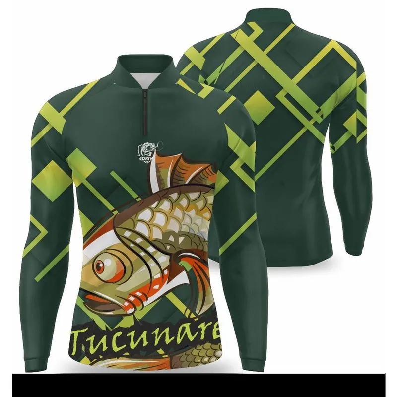 Camisa Camiseta Pesca Infantil Com Proteção Solar UV50 Roupa de Pescaria