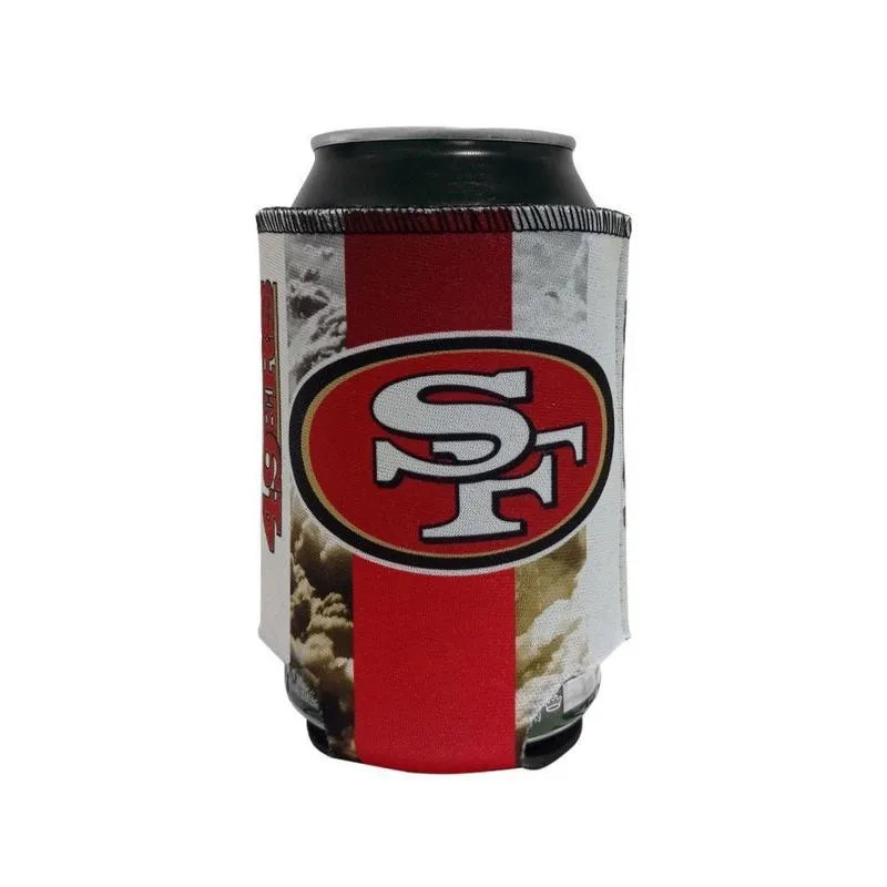 Porta Latinhas Neoprene San Francisco 49ers Nfl Vermelho
