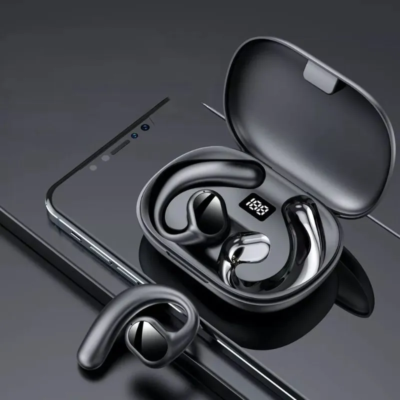 Fone de Ouvido Bluetooth Compacto e Resistente à Água - 14 Comandos de Toque para Desempenho em Treinos