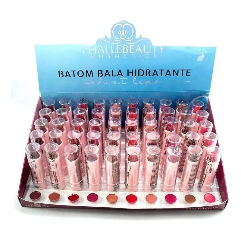 3x Kit 10 Unidades Batom Hidratante Para Revenda