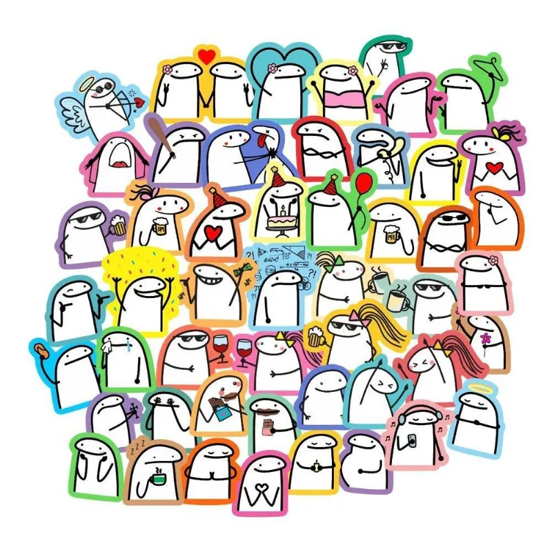 10x 50 Imãs Flork Magnético Redondo Geladeira Mural Colorid