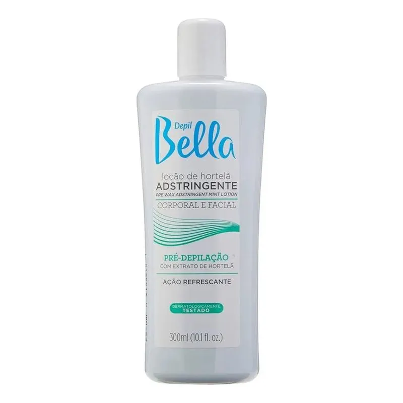 10x Loção Adstringente De Hortelã Refrescante Depil Bella 3