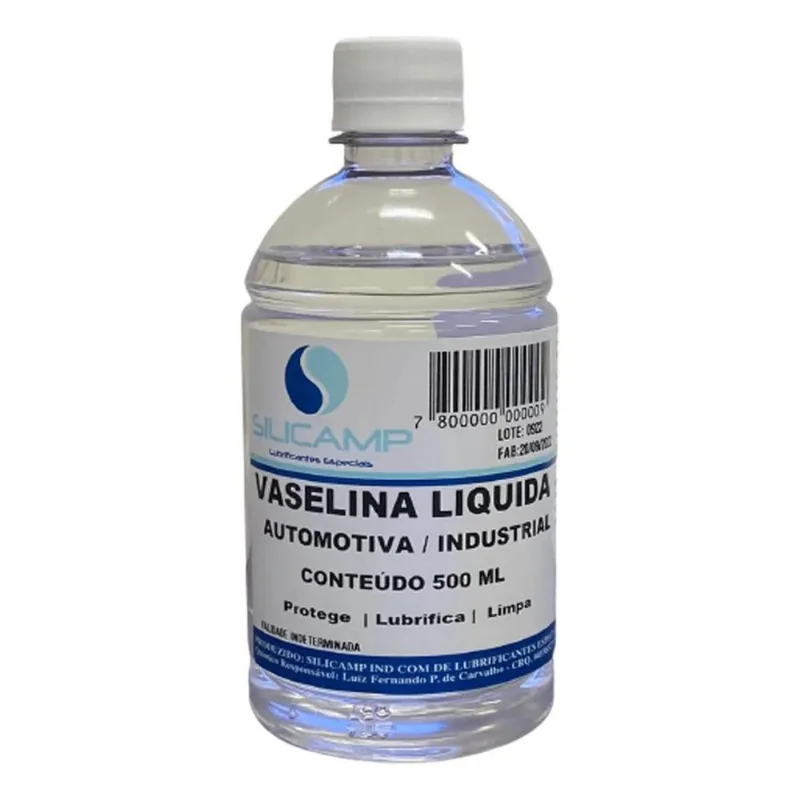 5x Vaselina Liquida Industrial Automotiva Limpa Protege 500m