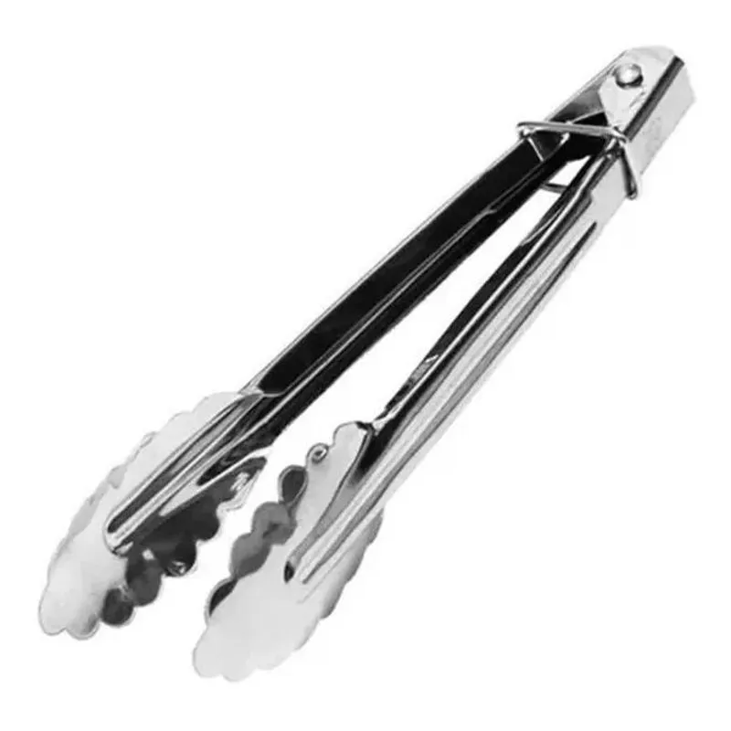 5x Pegador Aço Inox P/carne Salada Pão Gelo Fritura Kehome
