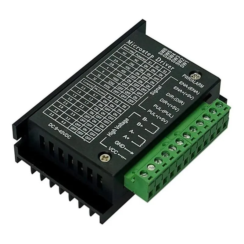 Driver Tb6600 Para Motor De Passo 4a Cnc - Com