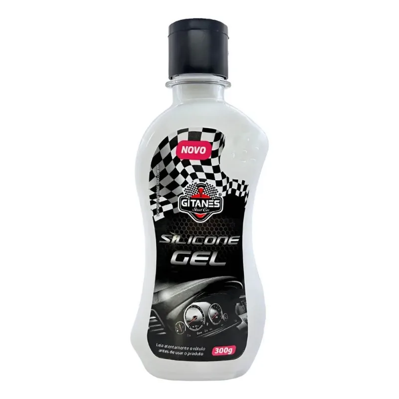 Silicone Gel Para Couros Plásticos Perfumado Gitanes 300g C