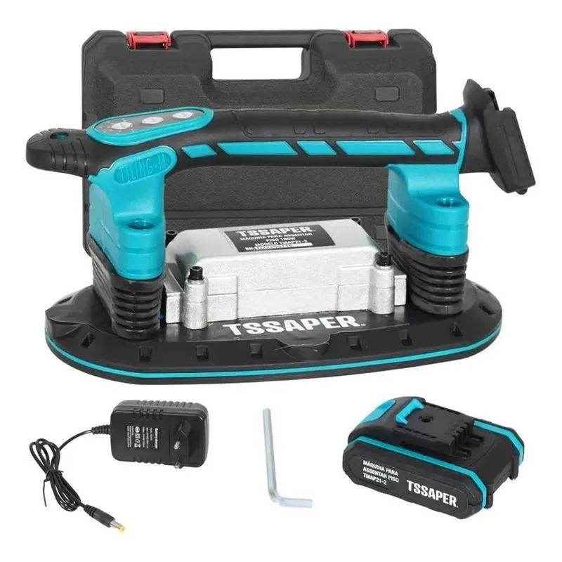 2x Maquina De Assentar Piso Azulejo Com Ventosa 185w 21v