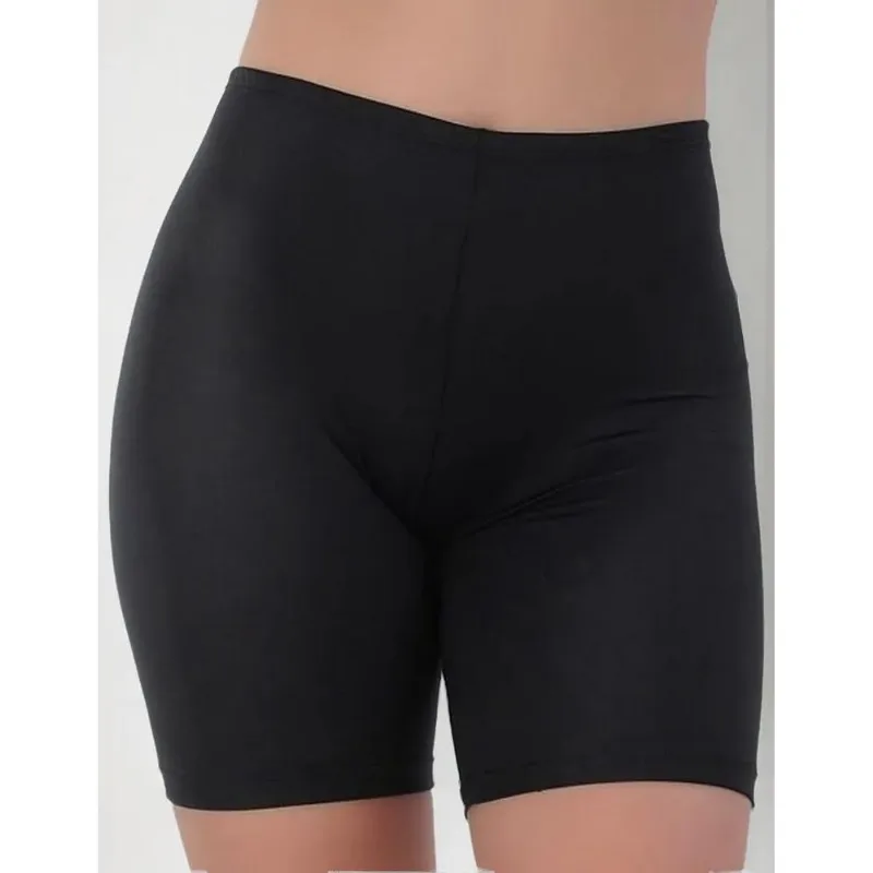 Short Anágua Segunda Pele Longo Poliamida Microfibra Preto G