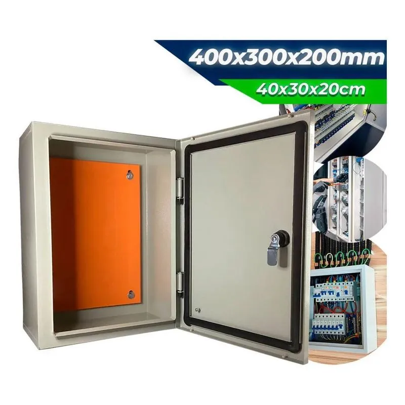 Caixa De Montagem Painel Eletrico 40x30x20 Quadro De Comando