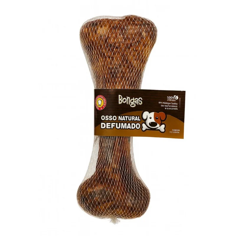 Osso Natural Defumado 40cm Para Cães Grande Porte