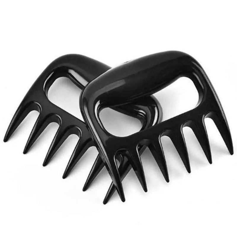 Kit 2 Garra De Urso Garfo Churrasco Reforçada Desfiar Carne