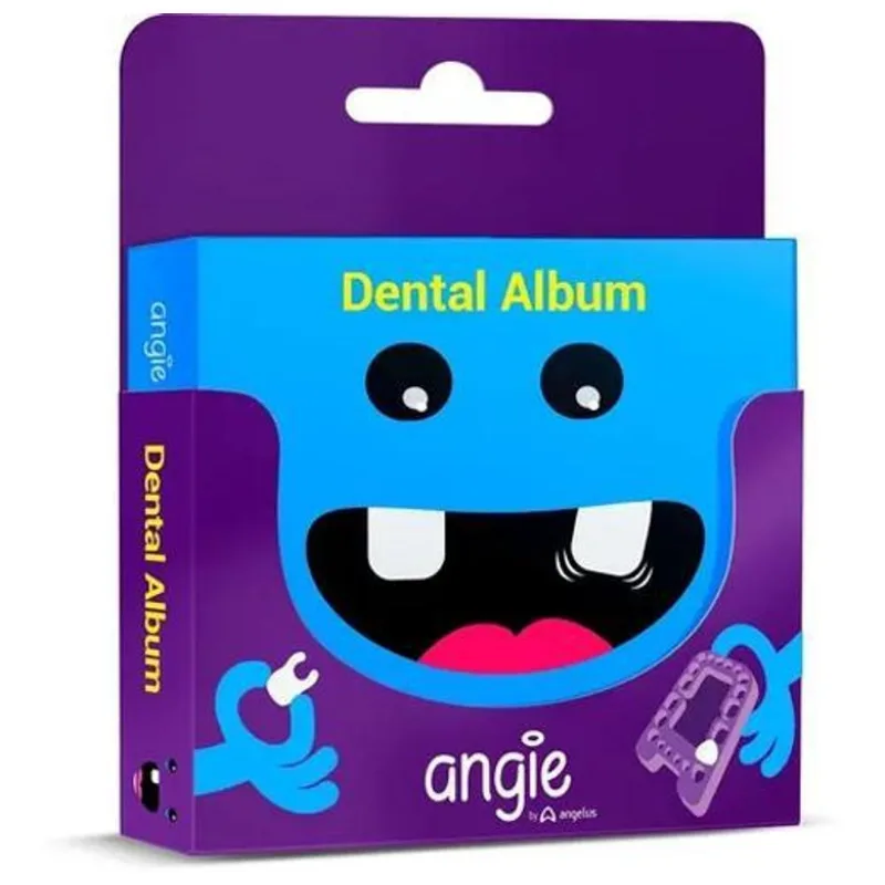 5x Dental Álbum Porta Dentinhos + Álbum Recordação Azul - An