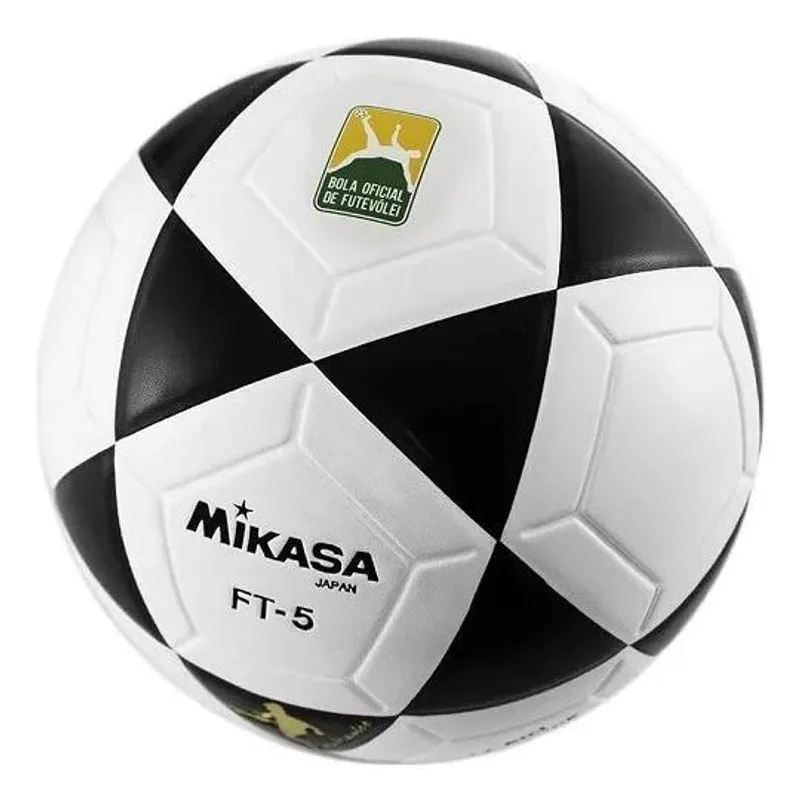 2x Bola Oficial Ft-5 Branco Preto Futevôlei Altinha Futmesa