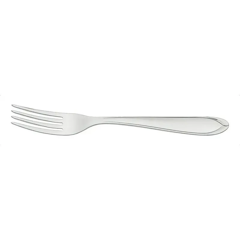 10x Garfo Para Sobremesa Tramontina Laguna Em Aço Inox Cor