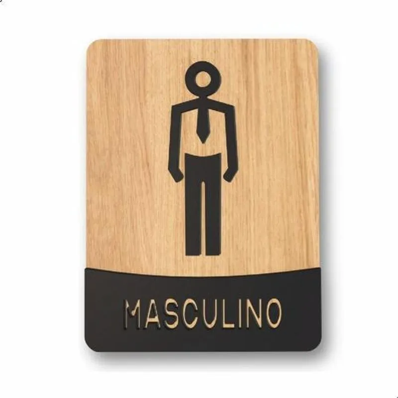 Placa De Banheiro Placas Para Banheiro Feminino Masculino