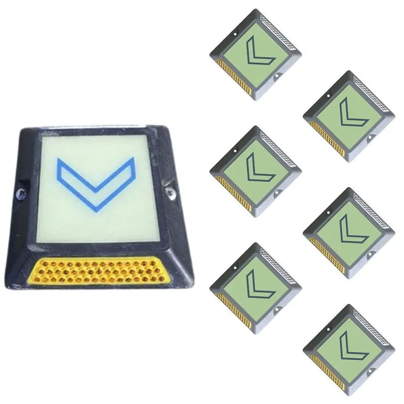 Kit 6 Tachas Refletivas Viárias SU-RUA5 Autoluminescentes Marcador de Faixa Cinza Leva Pro Pet Kit 6 Tachas Refletivas Viárias SU-RUA5 Autoluminescentes Cinza Leva Pro Pet