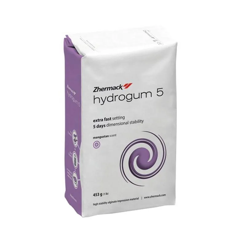 Alginato Hydrogum 5 Roxo Tipo I 453g - Zhermack