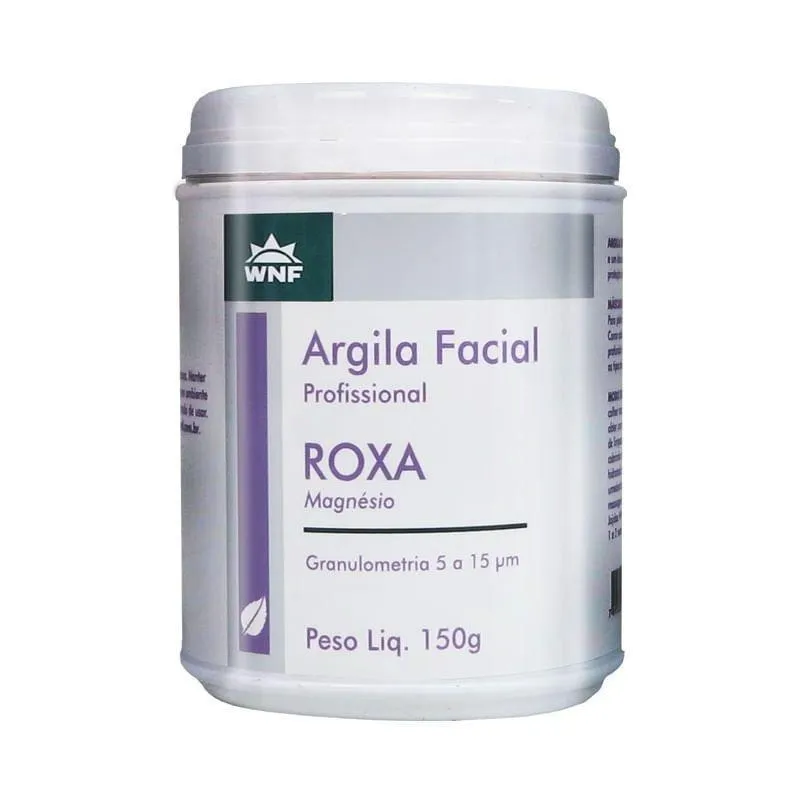 Argila Facial Roxa 150g - Wnf
