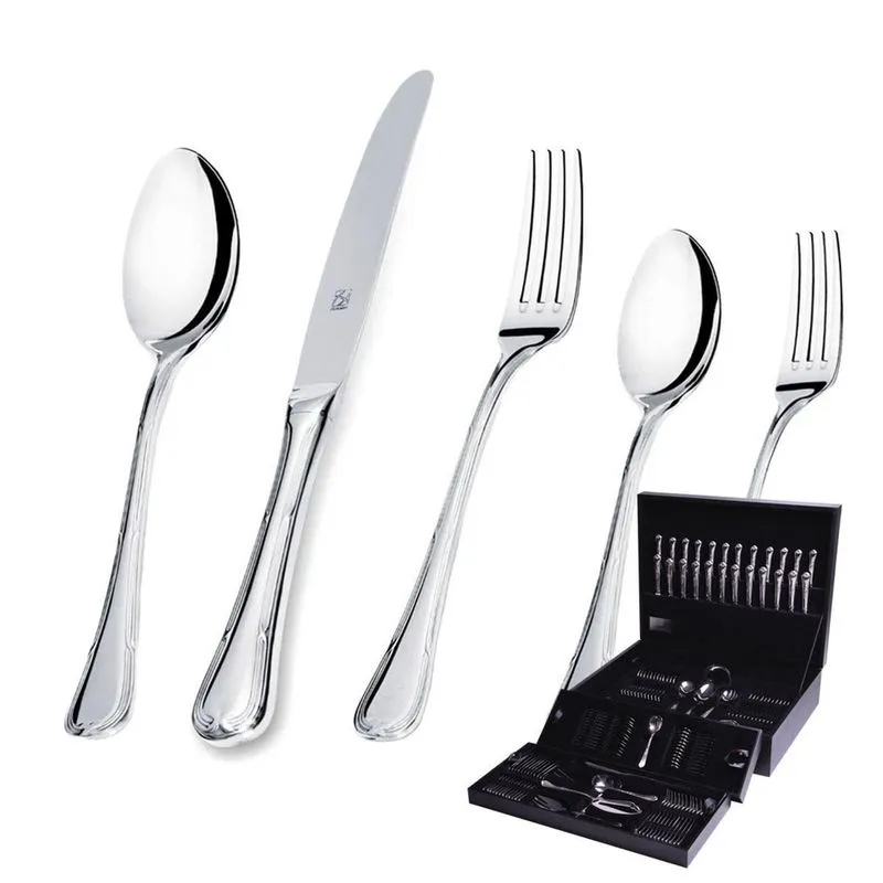 Faqueiro Hercules Inox Croisé 130 Peças Com Estojo Classico