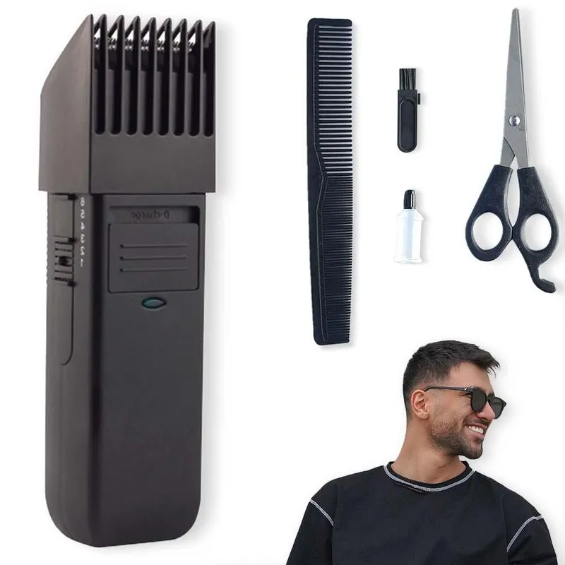 Máquininha Barba Cabelo Pelos Fazer Pezinho Recarregável 389