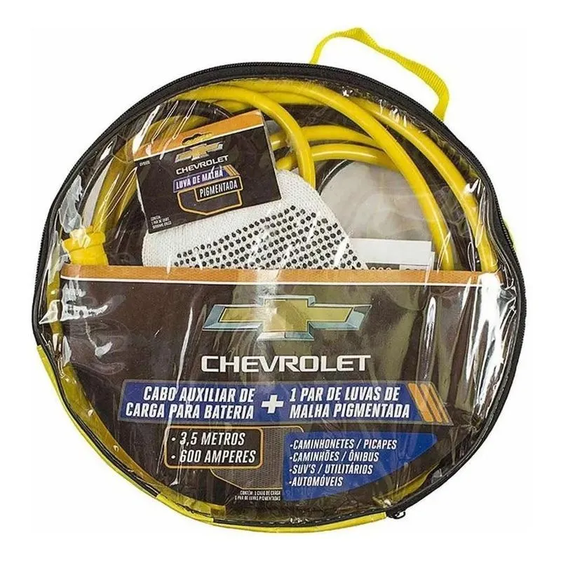 3x Cabo De Bateria / Chupeta Serve Caminhao 600a 3,5m Chevro