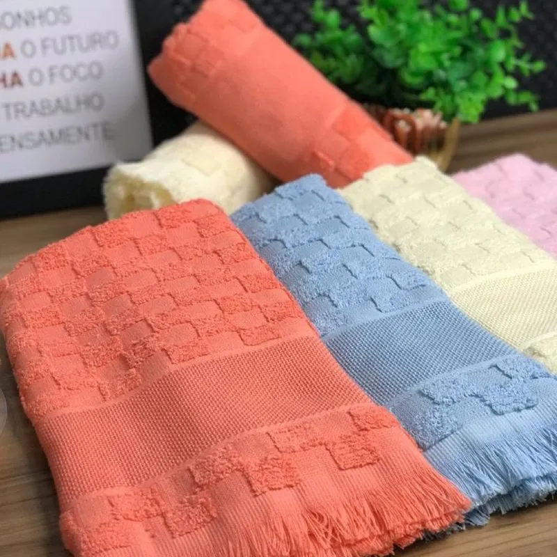 kit com 10 panos de prato coloridos e atoalhados