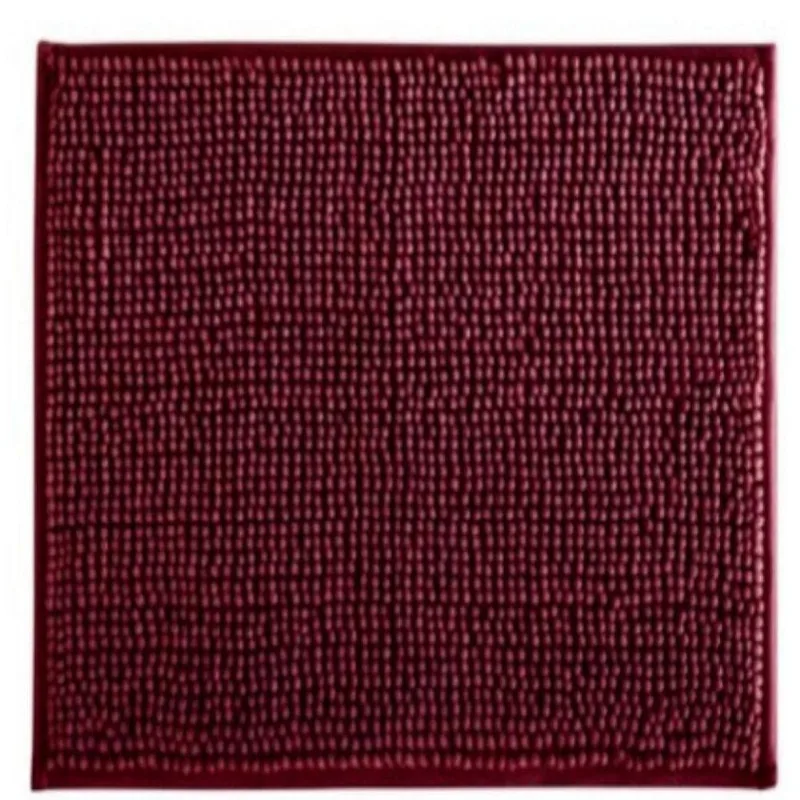 Tapete De Banheiro Antiderrapante Bolinha Microfibra Cereja