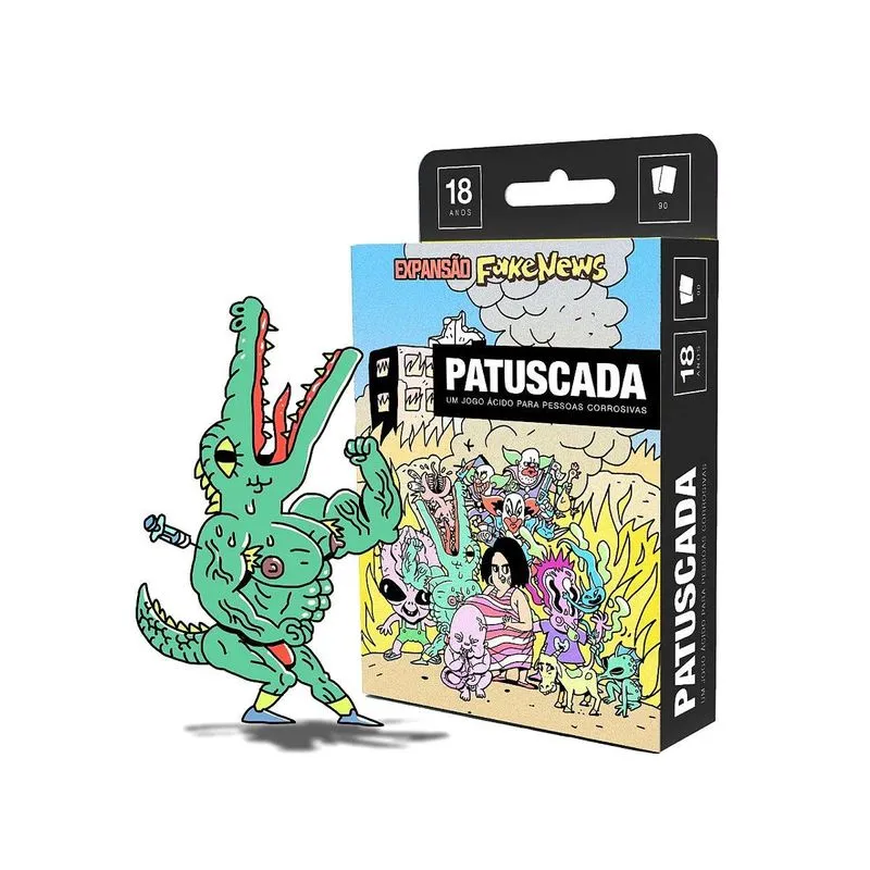 Kit Patuscada Expansão Fake News + Expansão Quarentena