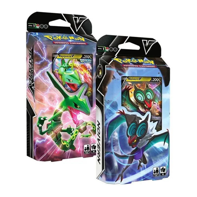 2 Deck Pokémon Baralho De Batalha V - Noivern V + Rayquaza V