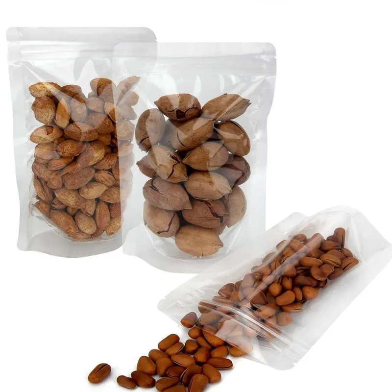 Zip Lock Sacos Herméticos Alimentos 500un Transparente 9x14