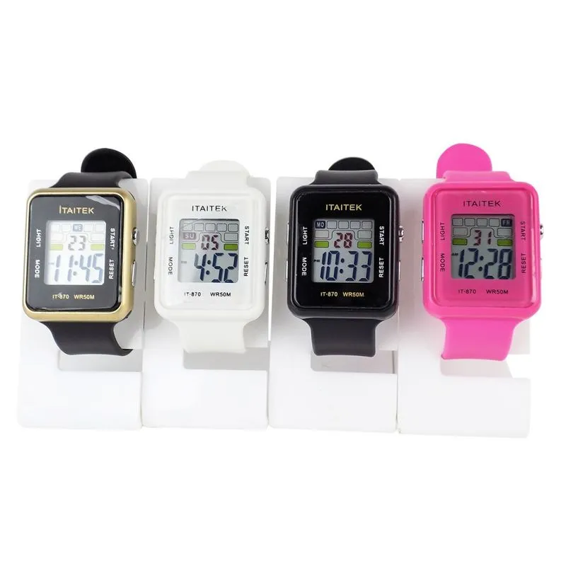 Kit 4 Relógios Led Maria