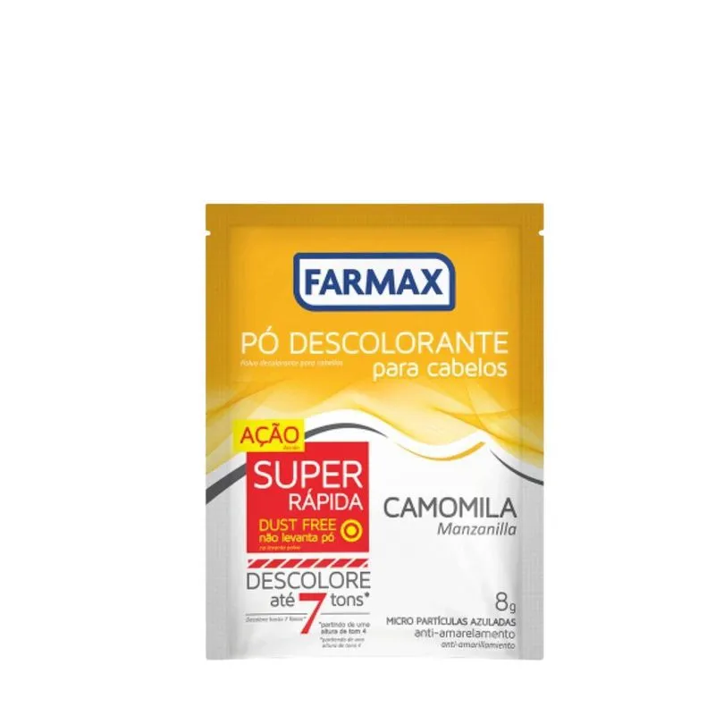 Po Descol Camomila 8g Farmax Com 6 Un
