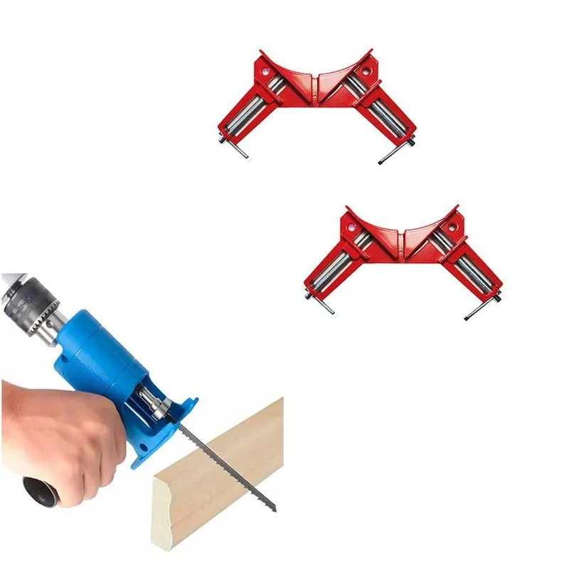 Kit 2 Grampos Angular + Adaptador Tico-tico - Charbs