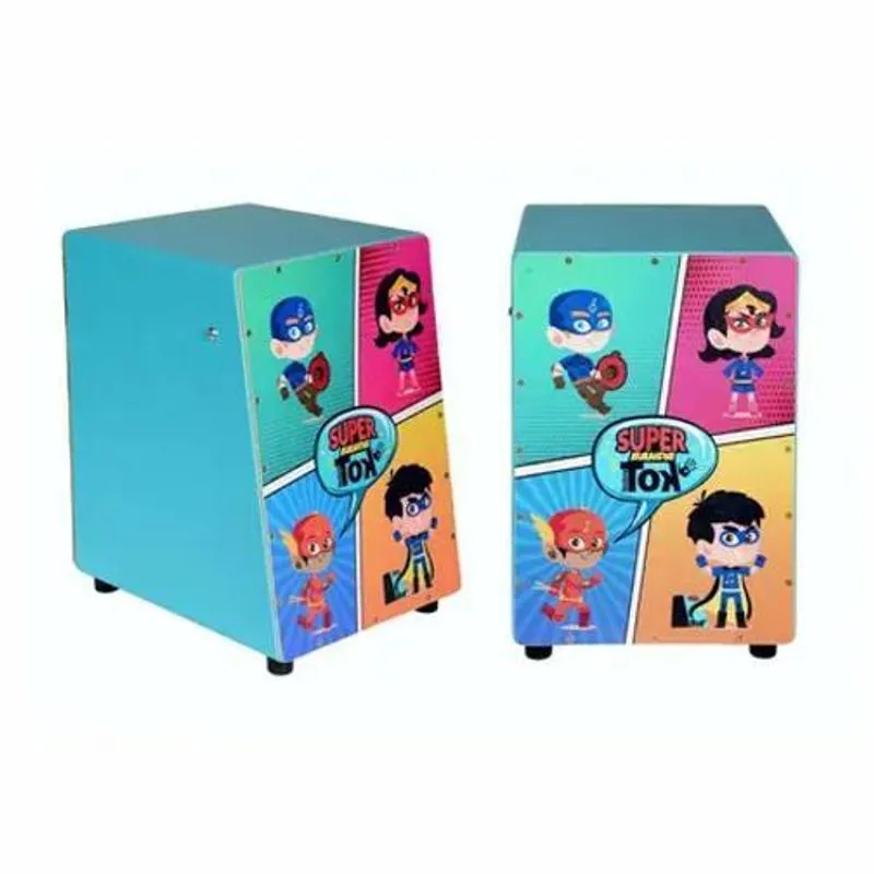 Cajon Acustico Infantil Super Banda