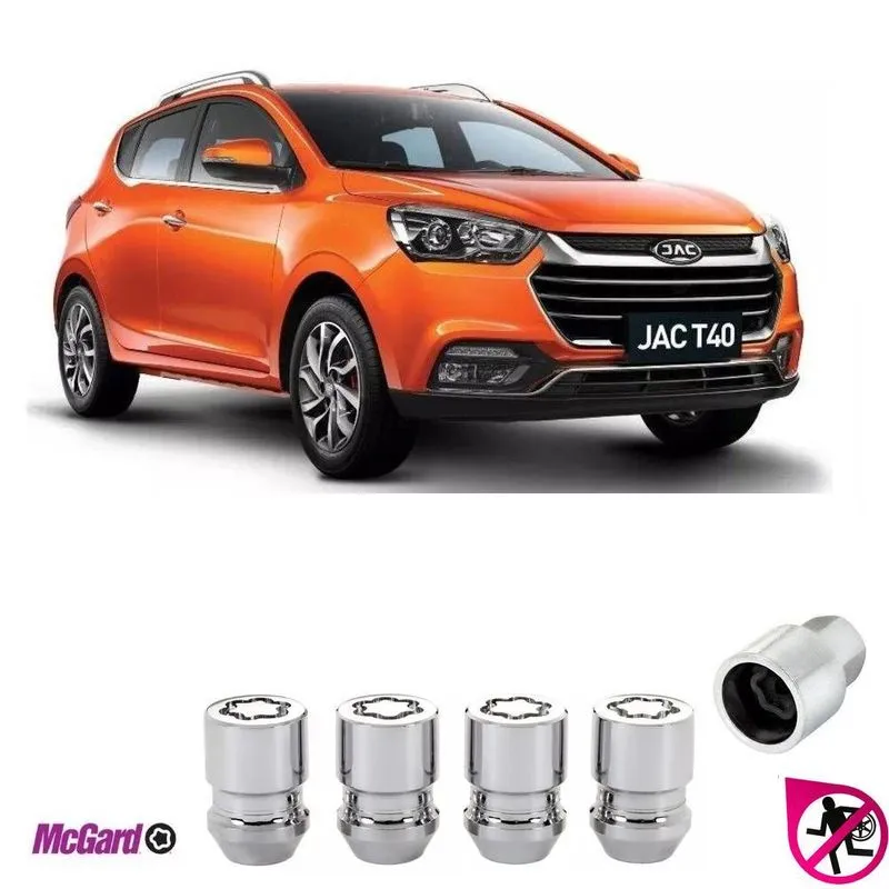 Porca Trava Antifurto Roda Jac T40 2017 A 2023 Original