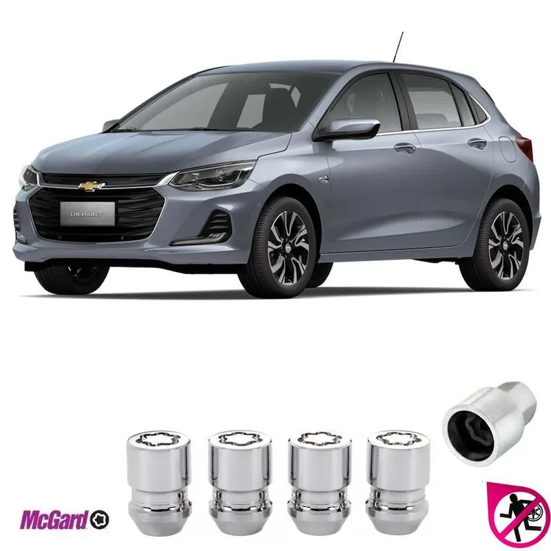Porca Antifurto Roda Liga Leve Chevrolet Onix 2012 A 2023