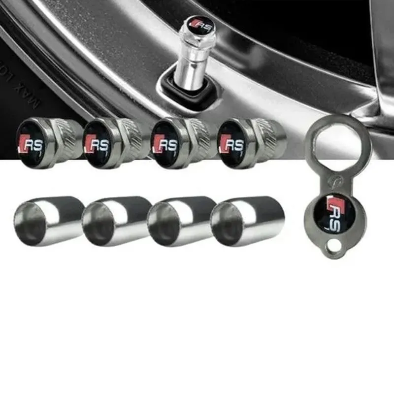 Tampa Bico Valvula Pneu Roda Metal Inox Cromado Antifurto Rs