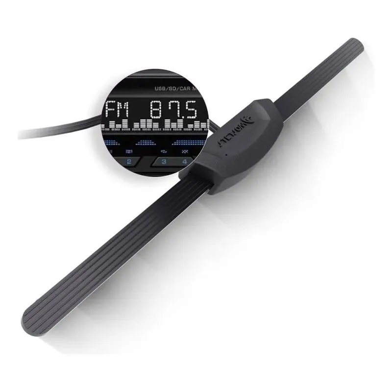 3x Antena Am Fm Veicular Stetsom Interna Amplificada Univers