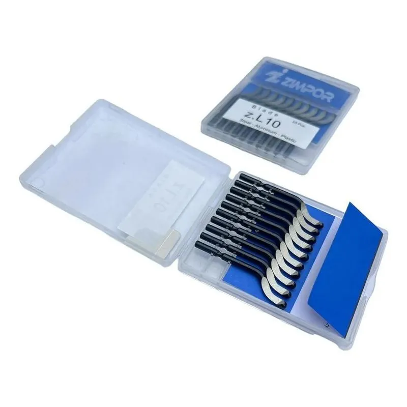 3x Kit 10 Laminas Para Rebarbador Escareador Manual Rasquete