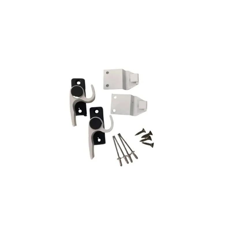Fecho japones caracol meia lua 752 linha 25 d/e branco janela porta balcao par