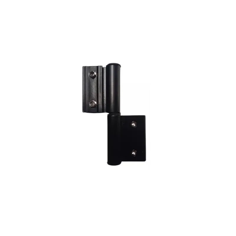 Dobradica encaixe linha 25 SD-773 105mm c/desvio porta aluminio preto