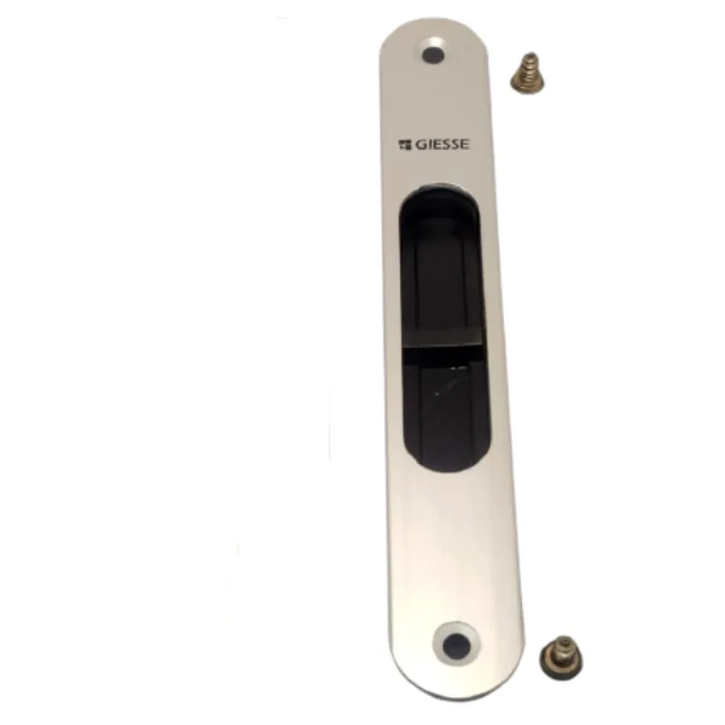 Concha cega 158mm aluminio fosco 741 giesse janela porta