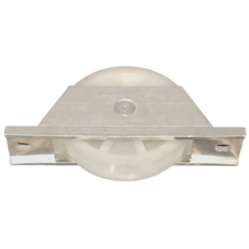 Roldana portao 60MM nylon em V 90 graus cavalete aluminio