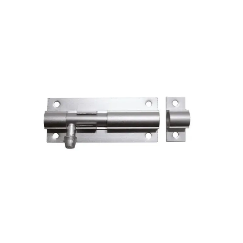 Trinco fecho ferrolho 3 pol 80MM porta portao aluminio fosco