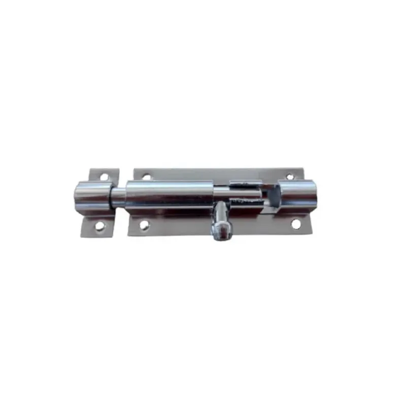 Trinco fecho ferrolho 3 pol 80MM porta portao aluminio brilhante