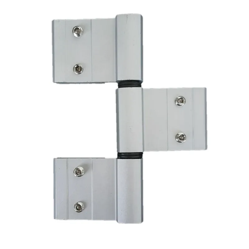 Dobradica encaixe tripla linha gold porta giro abrir fosco